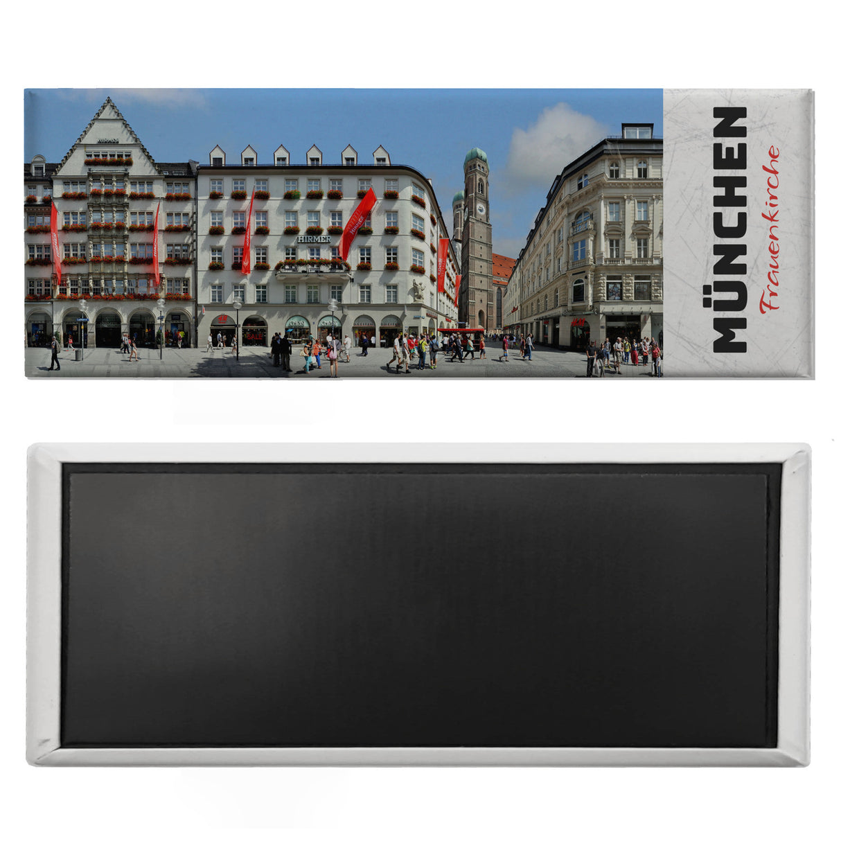 streetline München Frauenkirche Panorama Souvenir Magnet