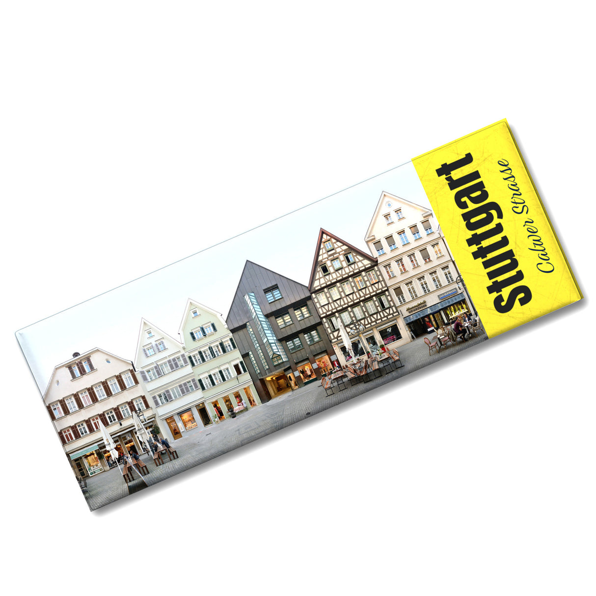 streetline Stuttgart Calwer Strasse Panorama Souvenir Magnet