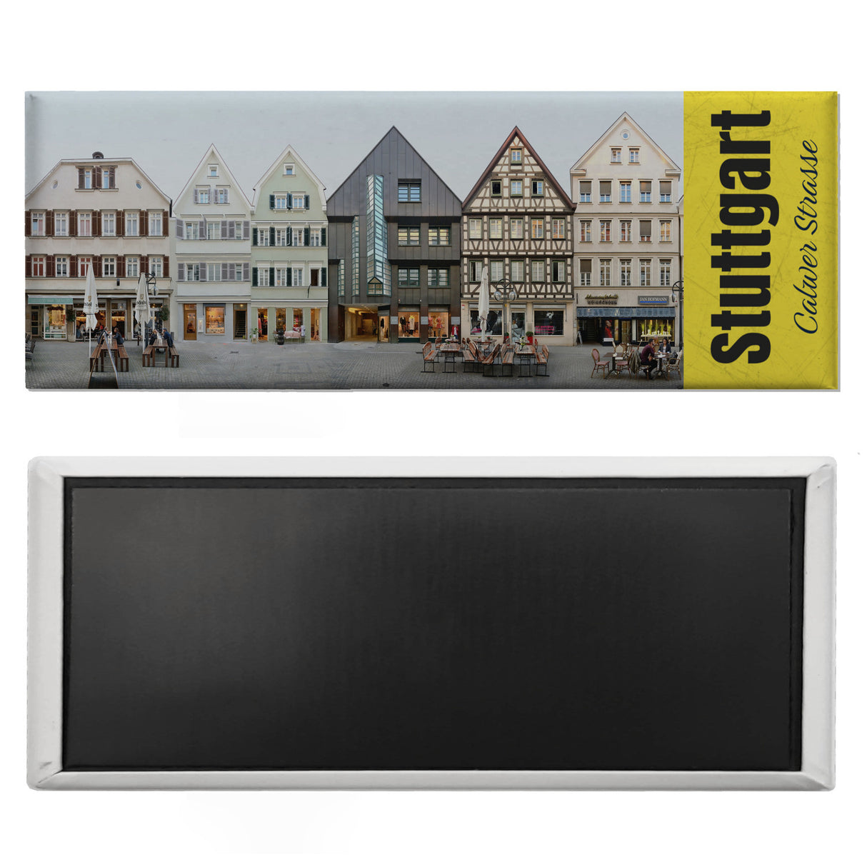 streetline Stuttgart Calwer Strasse Panorama Souvenir Magnet