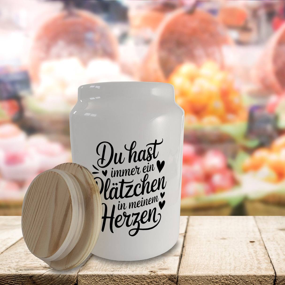 Du hast immer ein Plätzchen in meinem Herzen Keksdose