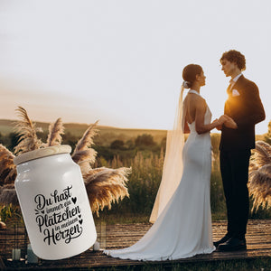 Du hast immer ein Plätzchen in meinem Herzen Keksdose