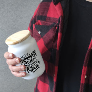 Weihnachtszauber Typografie Keksdose