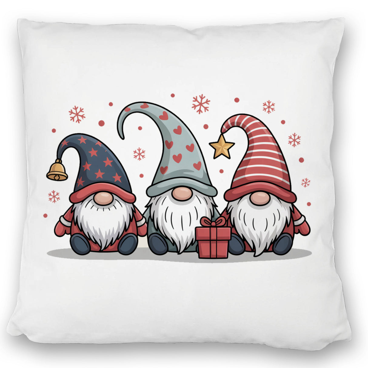 Weihnachtswichtel mit Geschenk Kissen Weihnachten