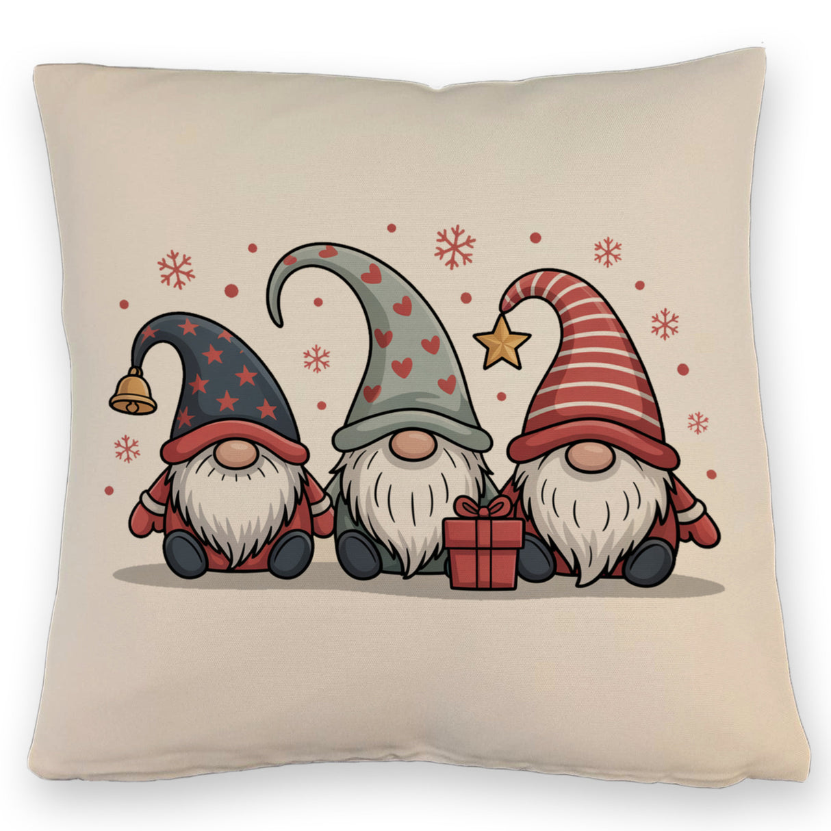 Weihnachtswichtel mit Geschenk Kissen Weihnachten