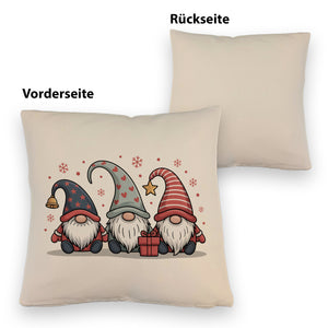 Weihnachtswichtel mit Geschenk Kissen Weihnachten
