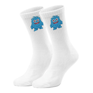 epicsocks Knuddelmonster Blaues Monster Socken in 37-41 im Paar