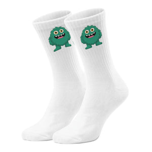 epicsocks Knuddelmonster Grünes Monster Socken in 37-41 im Paar