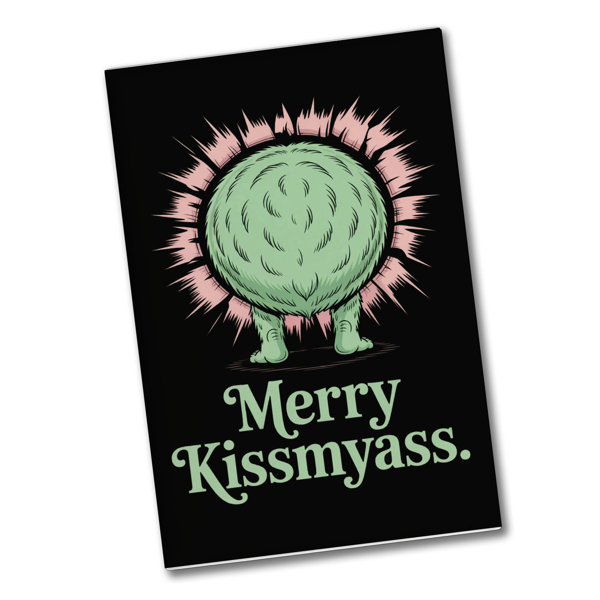 Hinterteil Weihnachtsmuffel Merry Kissmyass Souvenir Magnet Weihnachten