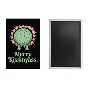 Hinterteil Weihnachtsmuffel Merry Kissmyass Souvenir Magnet Weihnachten