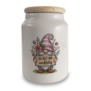 Du bist mir wichtelig Keksdose für Pflanzenfreunde und Wichtelfans