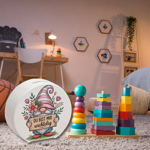 Du bist mir wichtelig Spardose für Pflanzenfreunde und Wichtelfans