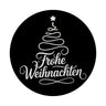 Minimalistischer Weihnachtsbaum Frohe Weihnachten Magnet