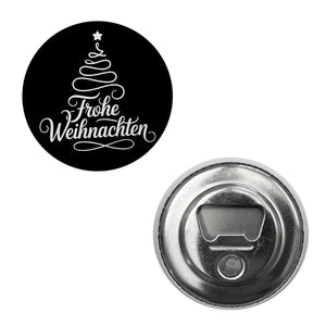 Minimalistischer Weihnachtsbaum Frohe Weihnachten Magnet