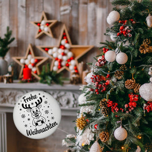 Frohe Weihnachten Cartoon Rentier Magnet