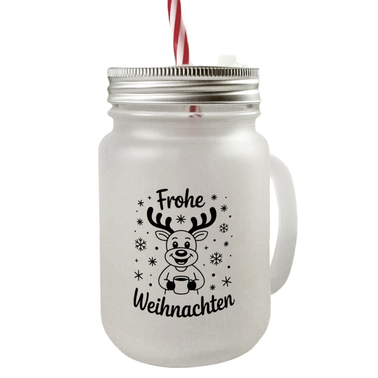 Frohe Weihnachten Cartoon Rentier Tringlas