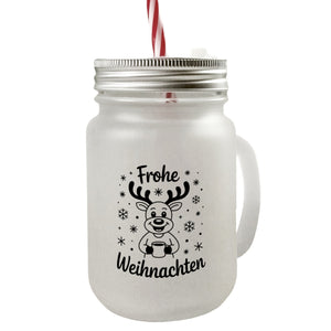 Frohe Weihnachten Cartoon Rentier Tringlas
