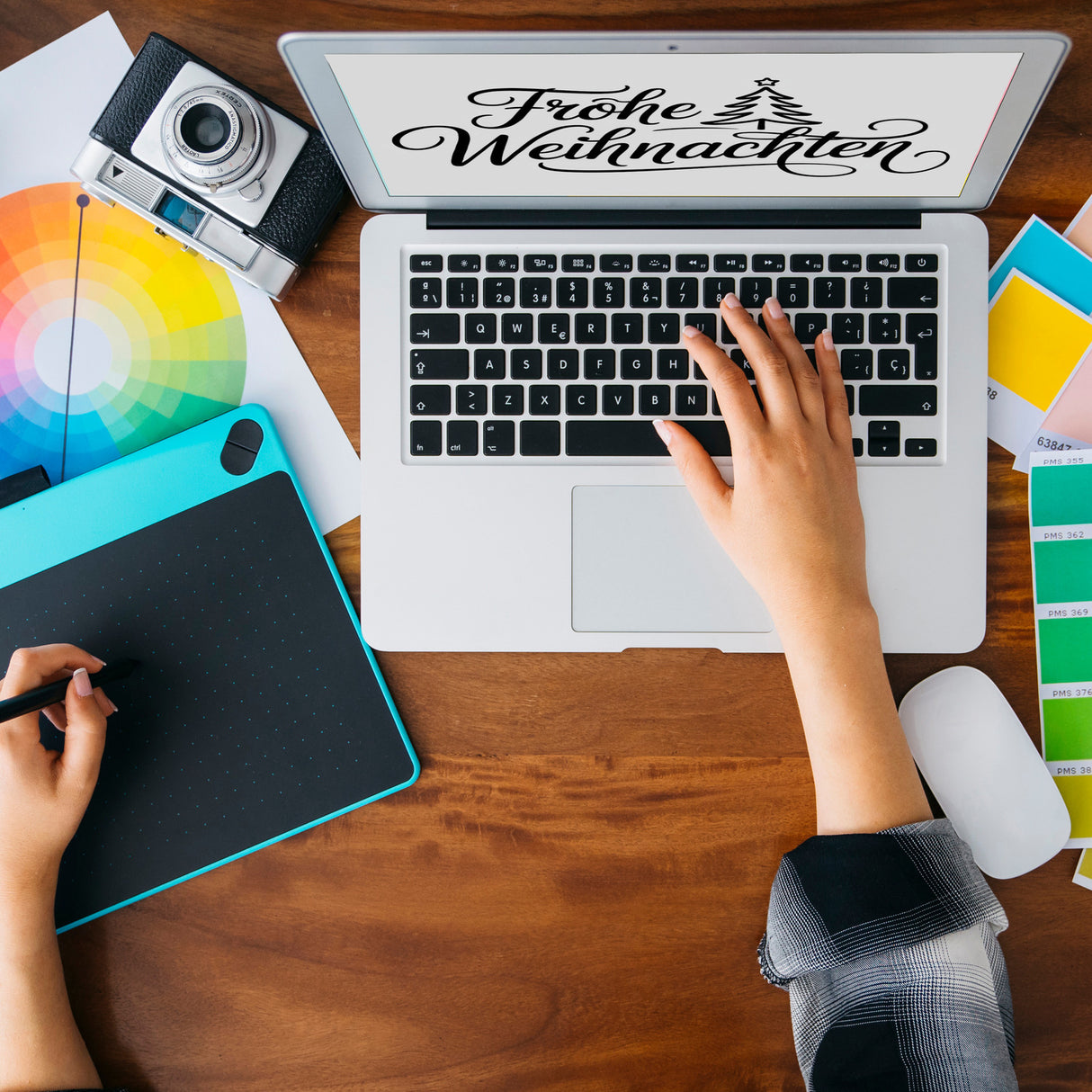 Weihnachtsbaum Souvenir Magnet frohe Weihnachten