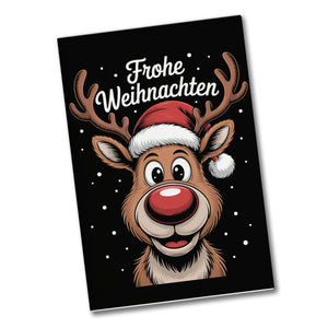 Rentier Nase Frohe Weihnachten Souvenir Souvenir Magnet