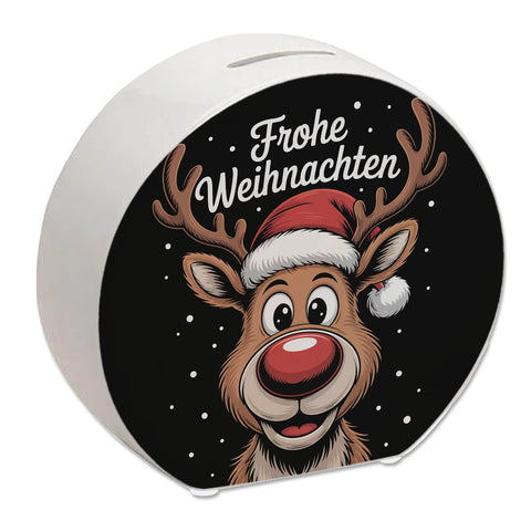 Rentier Frohe Weihnachten Spardose für Weihnachten