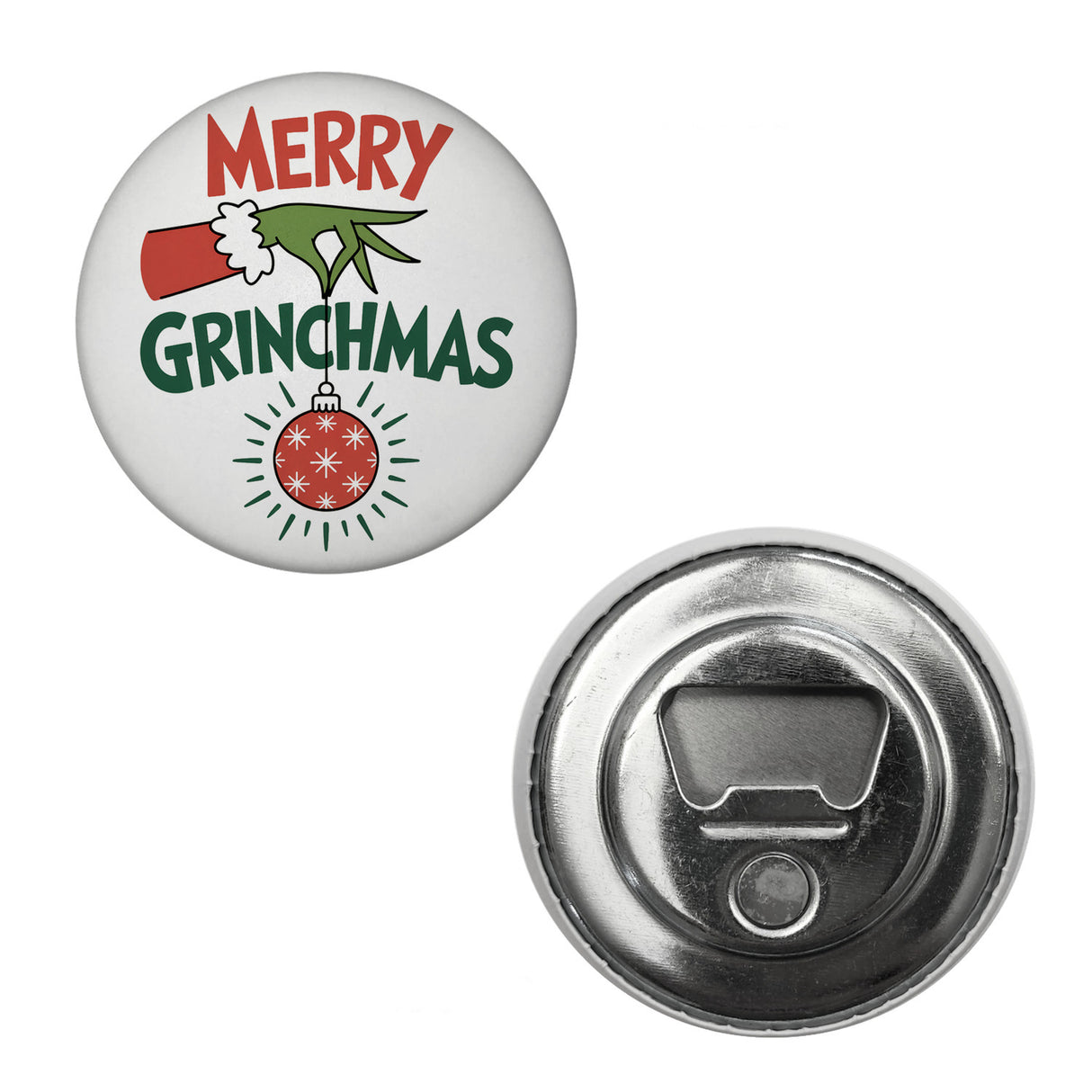 Weihnachtsmuffel-Hand merry Grinchmas Magnet