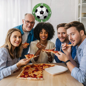 Fußball Ziffernblatt Wanduhr für Fußballfans
