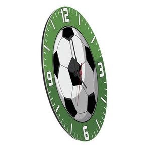 Fußball Ziffernblatt Wanduhr für Fußballfans