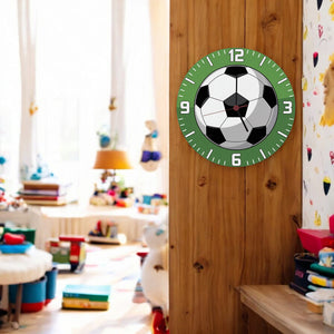 Fußball Ziffernblatt Wanduhr für Fußballfans