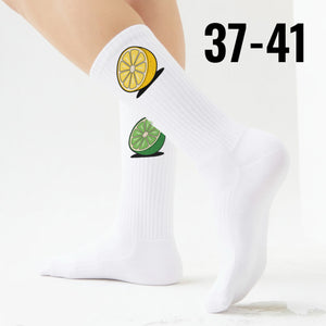 epicsocks Citrus Splash Zitrone und Limette Socken in 37-41 im Paar