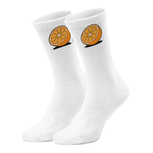 epicsocks Citrus Splash Orange Socken in 37-41 im Paar