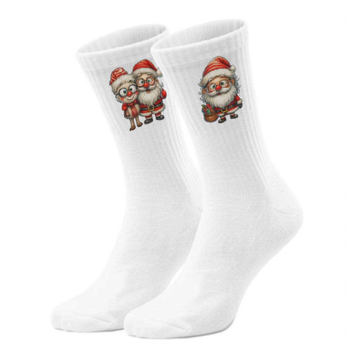 epicsocks Weihnachtsfreude Weihnachtsbuddies Socken in 37-41 im Paar