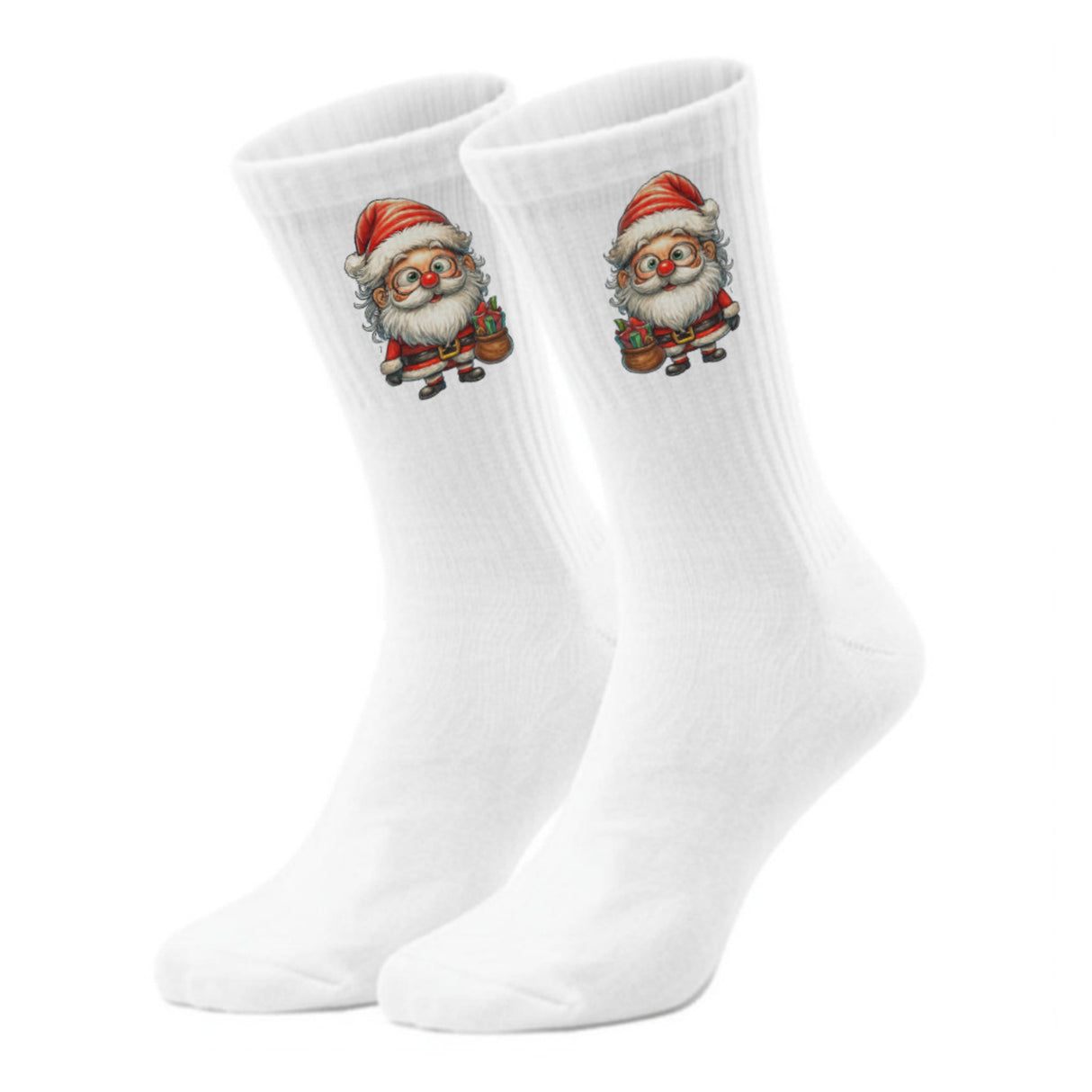 epicsocks Weihnachtsfreude Santa Claus Socken in 37-41 im Paar