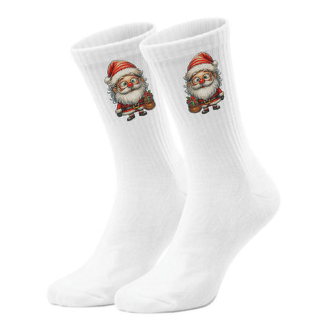 epicsocks Weihnachtsfreude Santa Claus Socken in 37-41 im Paar