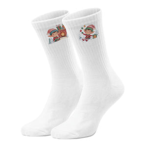 epicsocks Elf Joy Festliche Freude Socken in 37-41 im Paar