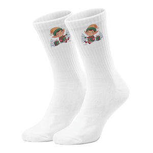 epicsocks Elf Joy Karton Freude Socken in 37-41 im Paar