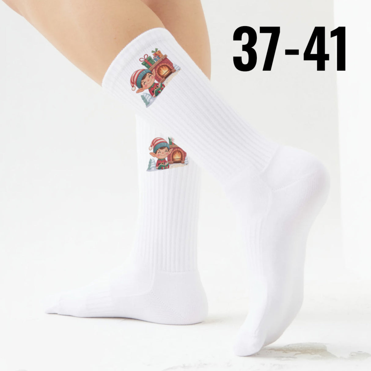 epicsocks Elf Joy Kamin Gemütlichkeit Socken in 37-41 im Paar