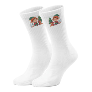 epicsocks Elf Joy Geschenk Vorfreude Socken in 37-41 im Paar