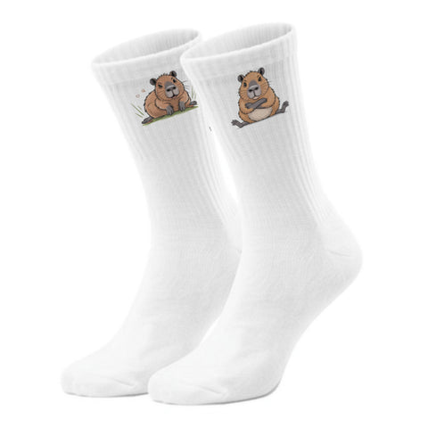 epicsocks Chill Capybara Nagerglück Socken in 37-41 im Paar