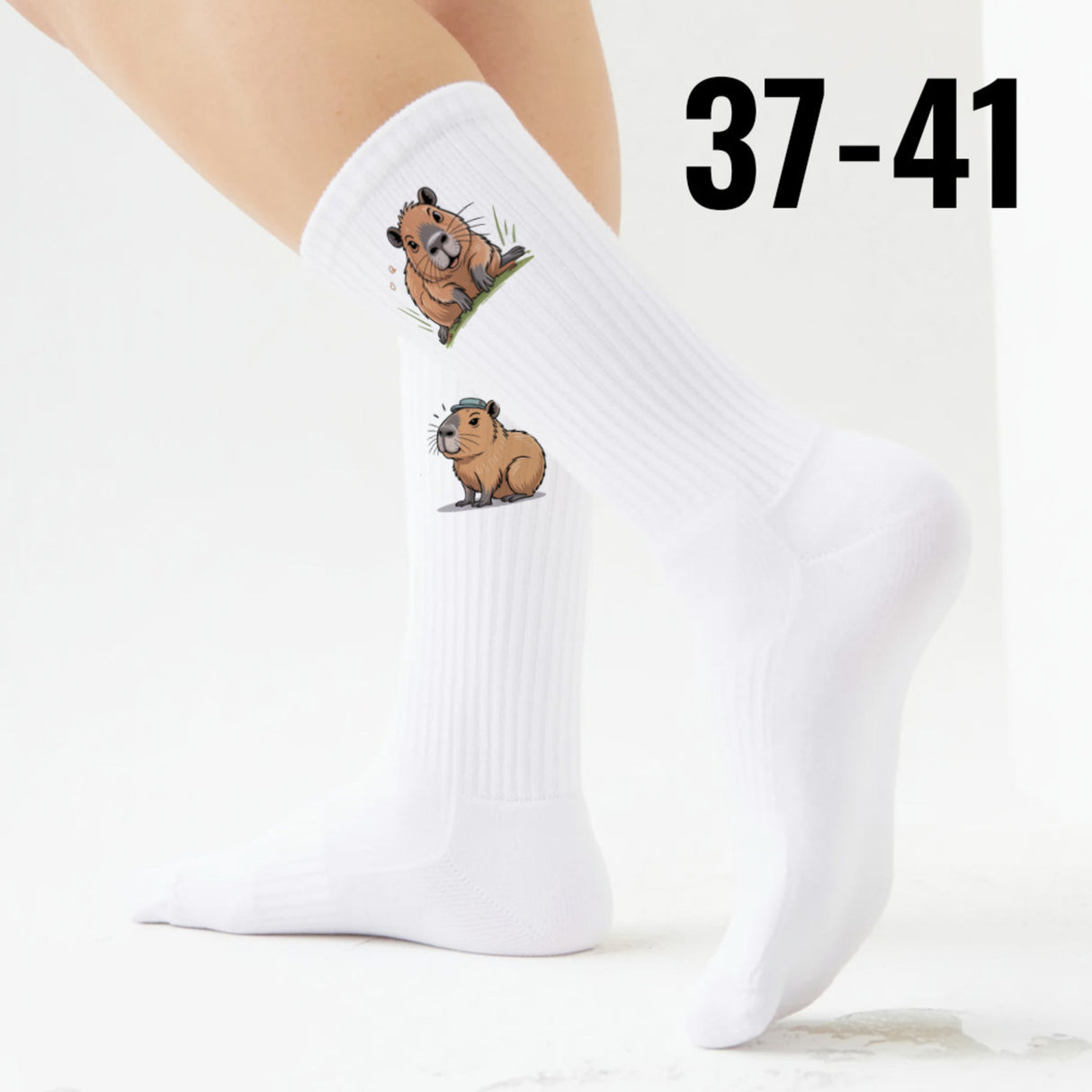 epicsocks Chill Capybara Socken in 37-41 im 6er Set in Geschenkdose im 6er Set in Geschenkbox