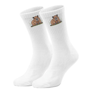 epicsocks Chill Capybara Liebevoller Blick Socken in 37-41 im Paar