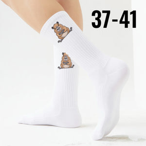 epicsocks Chill Capybara Entspanntes Nagen Socken in 37-41 im Paar