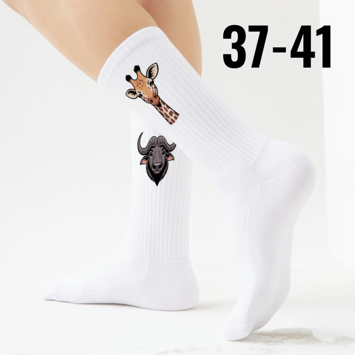 epicsocks Big Six Safari Socken in 37-41 im 6er Set in Geschenkdose im 6er Set in Geschenkbox