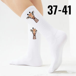 epicsocks Big Six Safari Giraffe Socken in 37-41 im Paar