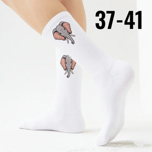epicsocks Big Six Safari Elefant Socken in 37-41 im Paar