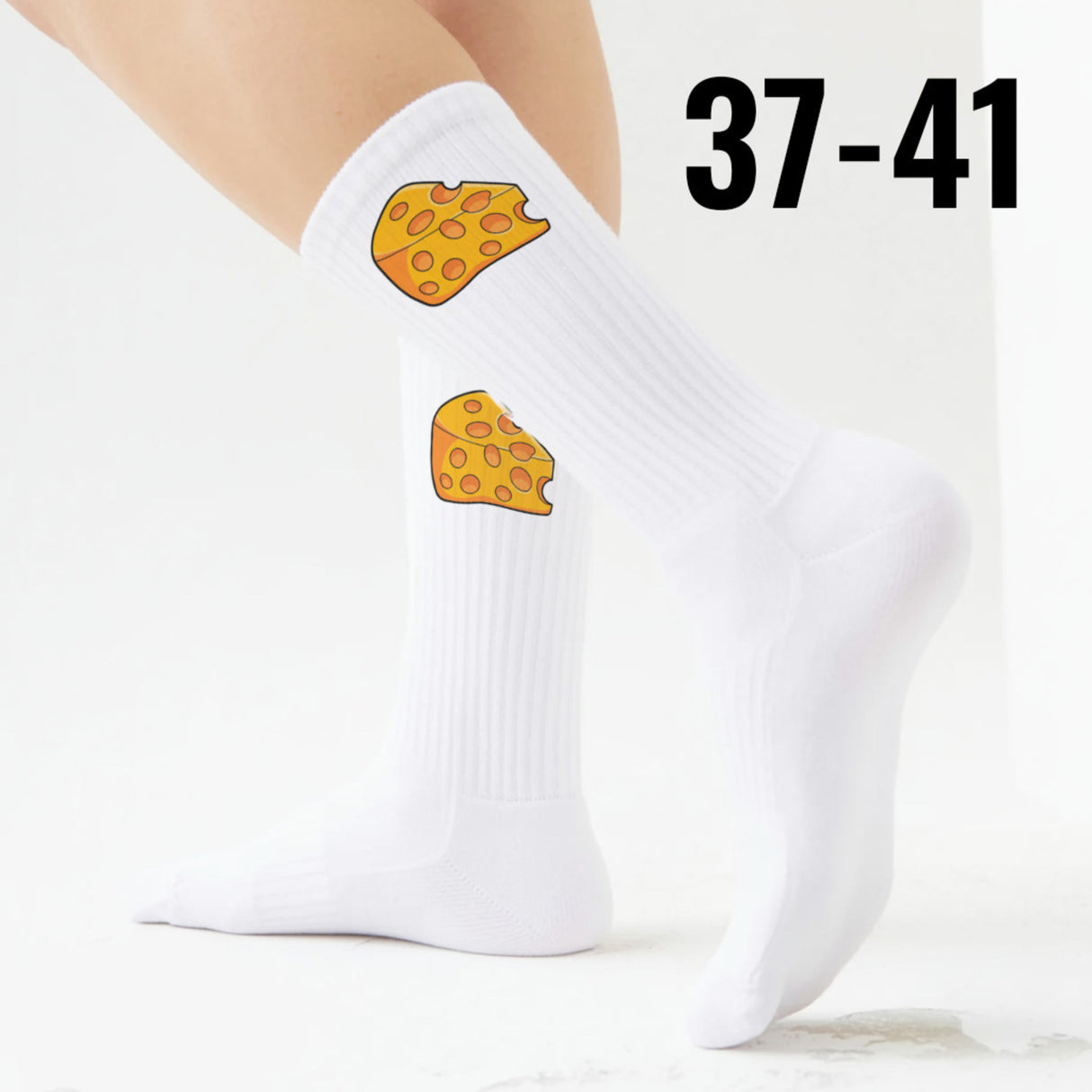 epicsocks Käsefüße Cheddar Käse Socken in 37-41 im Paar