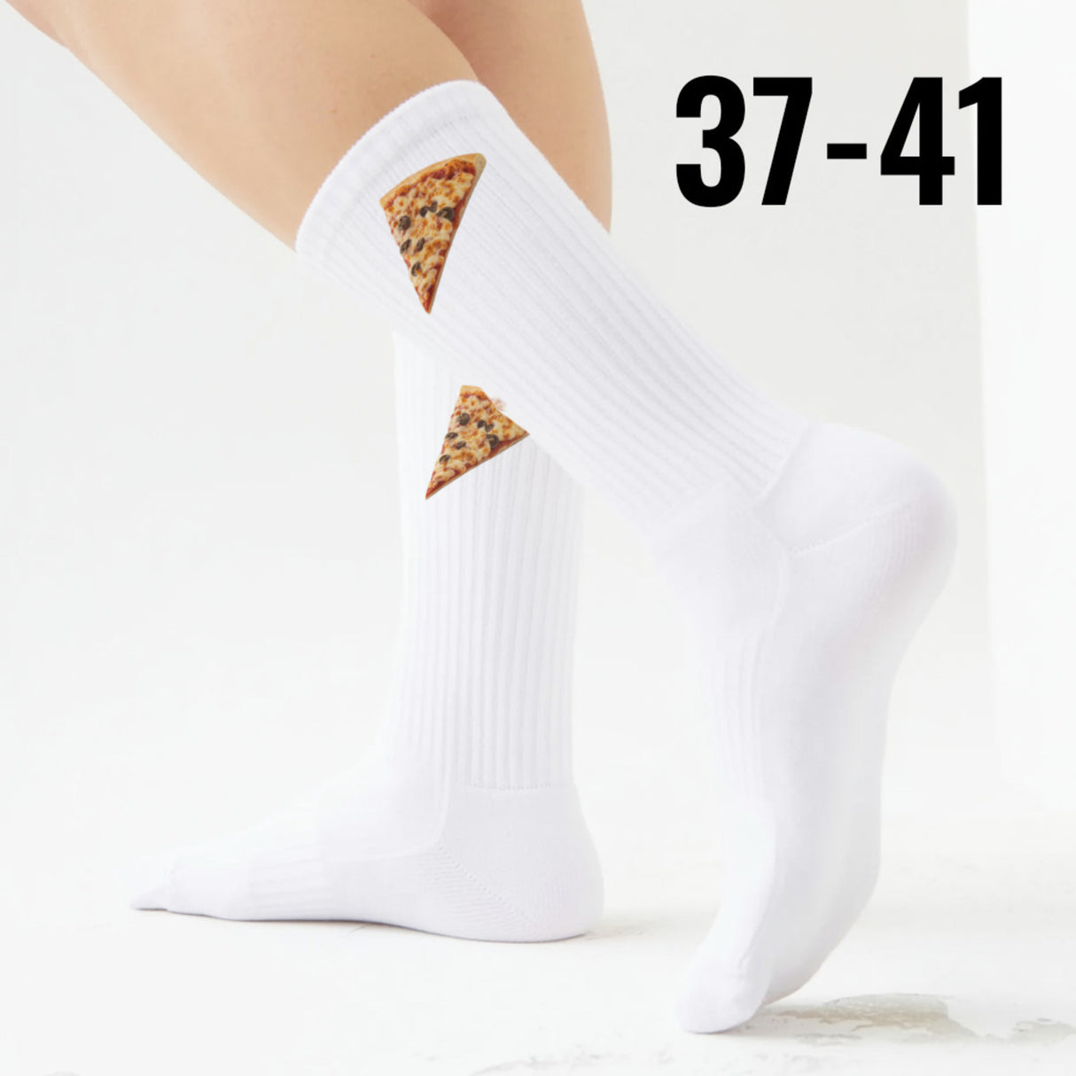 epicsocks Pizza Passion Käse Pizza Socken in 37-41 im Paar