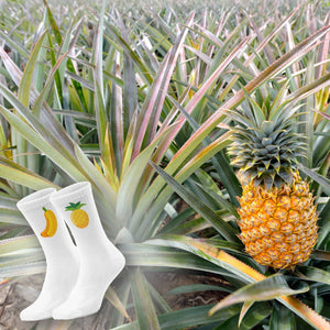 epicsocks Sunshine Fruits gelbe Früchte Socken in 37-41 im Paar