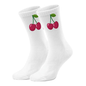 epicsocks Sunshine Fruits Kirschen Socken in 37-41 im Paar