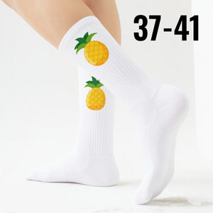 epicsocks Sunshine Fruits Ananas Socken in 37-41 im Paar