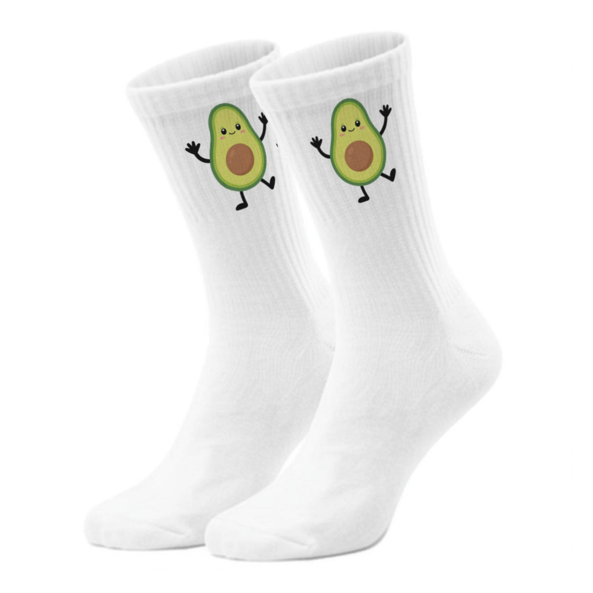 epicsocks Avocado Dreams Tänzelnde Avocado Socken in 37-41 im Paar