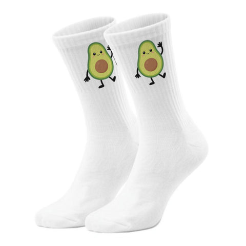 epicsocks Avocado Dreams Winkende Avocado Socken in 37-41 im Paar